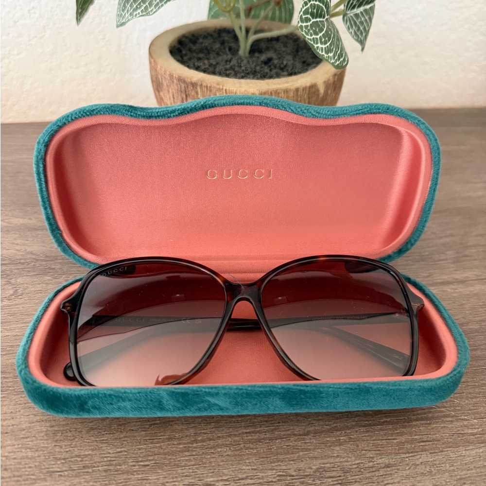 Gucci Women's Tortoiseshell Sunglasses